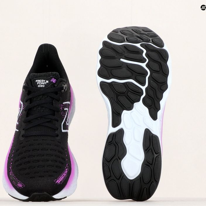 New Balance Fresh Foam 1080 v12 black/purple dámské běžecké boty 12
