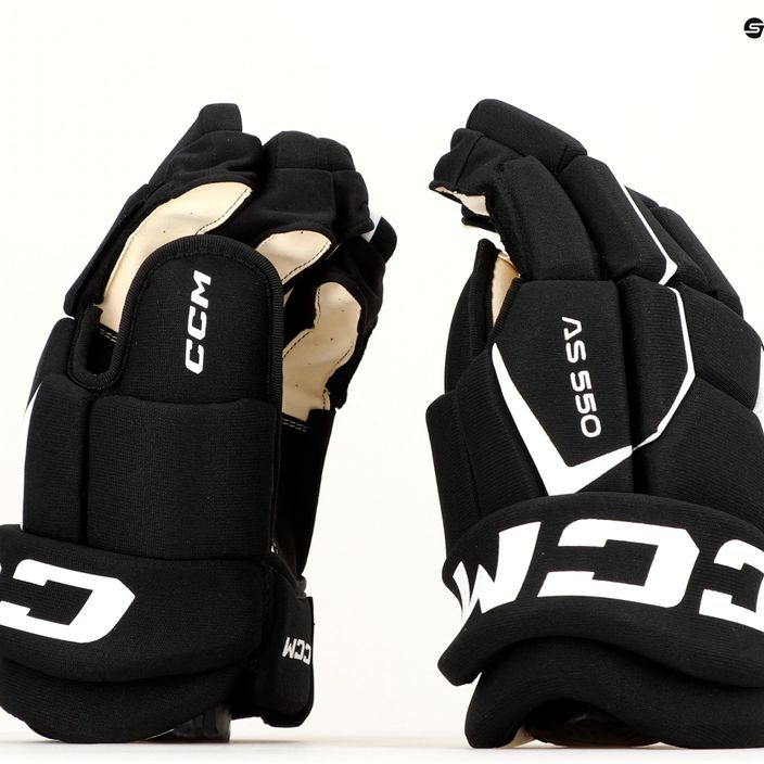 Hokejové rukavice CCM Tacks AS-550 černé 4109937 11