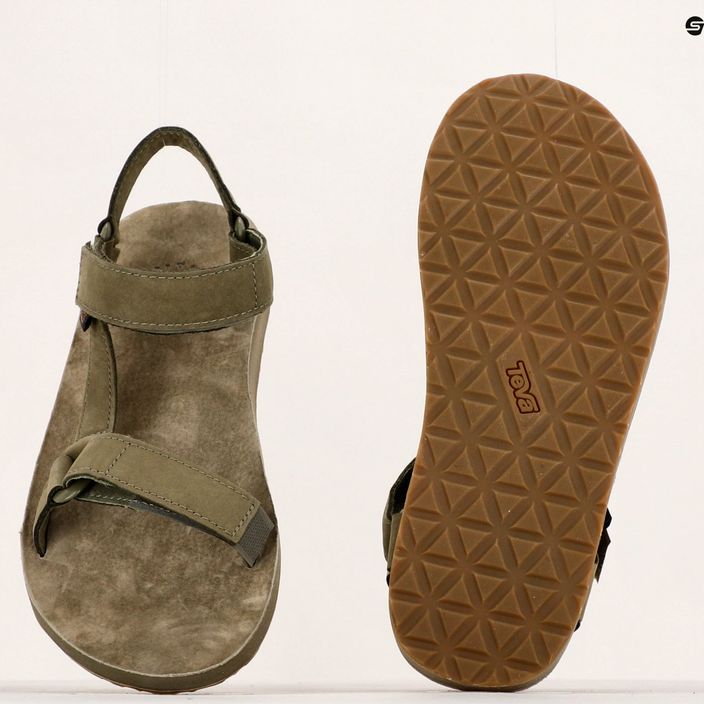 Pánské turistické sandály Teva Original Universal Leather burnt olive 10