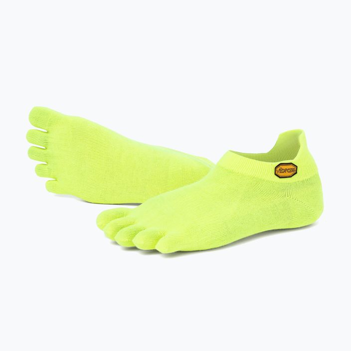 Ponožky Vibram Fivefingers Athletic No-Show žluté S18N02 6