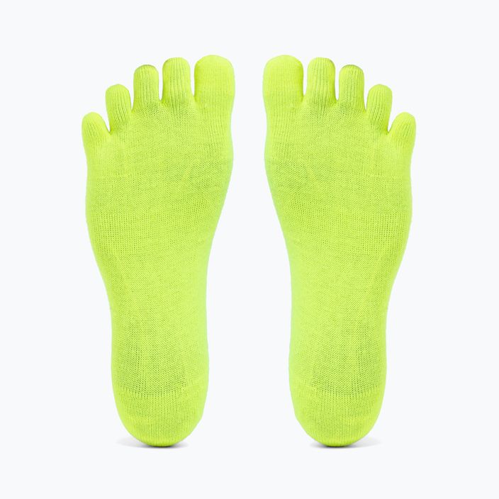 Ponožky Vibram Fivefingers Athletic No-Show žluté S18N02 7