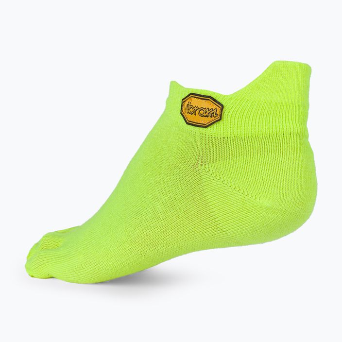 Ponožky Vibram Fivefingers Athletic No-Show žluté S18N02 2