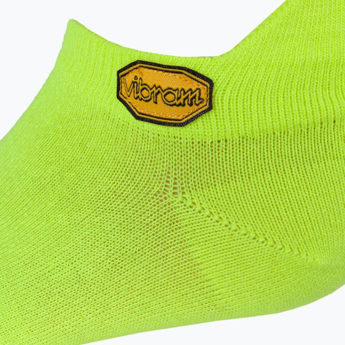 Ponožky Vibram Fivefingers Athletic No-Show žluté S18N02 3