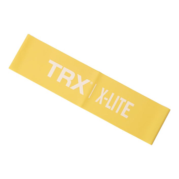 Fitness guma TRX Mini Band X-Lite žlutá EXMNBD-12-XLT