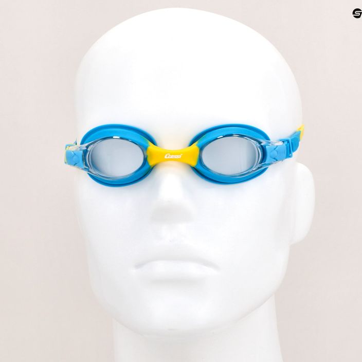 Dětské plavecké brýle Cressi Dolphin 2.0 modro-žluté USG010210 7