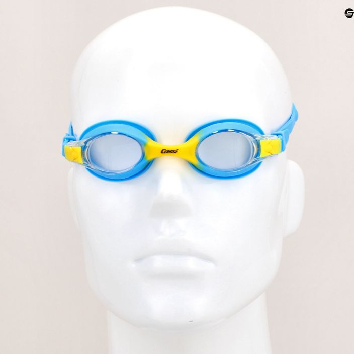 Dětské plavecké brýle Cressi Dolphin 2.0 žluté USG010203B 7