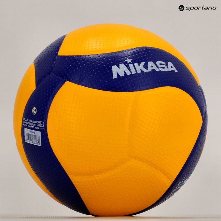 Volejbalový míč Mikasa žlutomodrý V200W 4