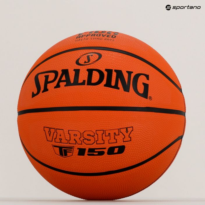Basketbalový míč Spalding TF-150 Varsity Logo FIBA orange 84421Z 5