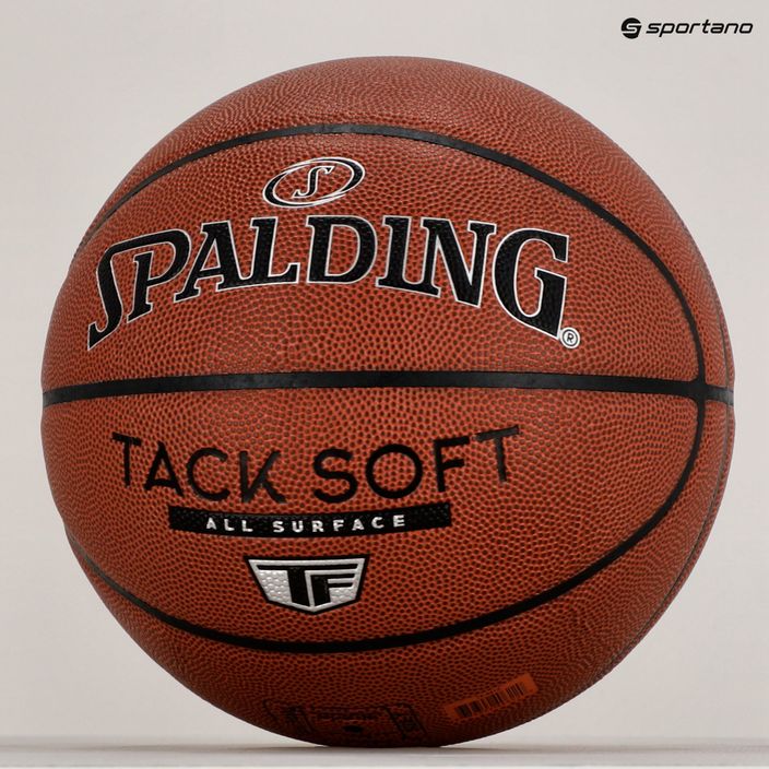 Spalding Tack Soft basketbal hnědý 76941Z 5