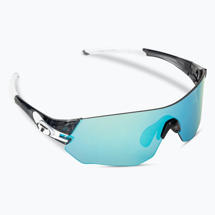 Cyklistické brýle Tifosi Tsali Clarion crystal smoke/white/clarion blue/ac red/clear 2