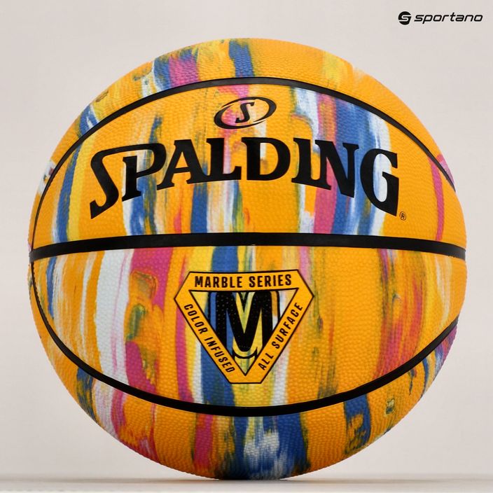 Basketbalový míč Spalding Marble 84401Z velikost 7 6