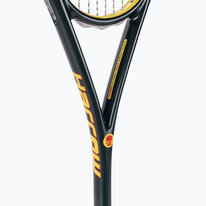 Squashová raketa Harrow Vapor 115 Misfit grey/yellow 4