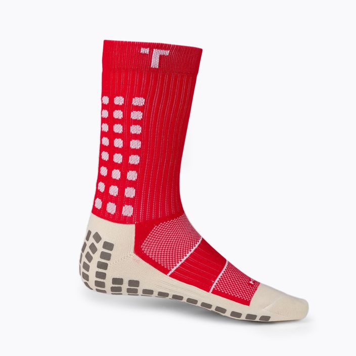 TRUsox Mid-Calf Tenké fotbalové ponožky červené 3CRW300STHINRED 2