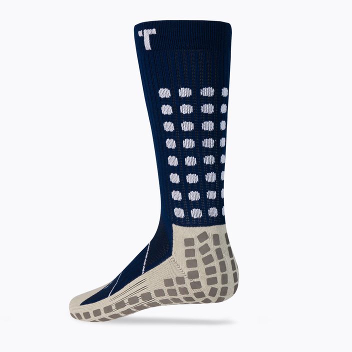 TRUsox Mid-Calf Tenké fotbalové ponožky modré 3CRW300STHINNAVY 2