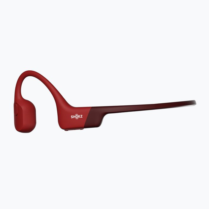 Bezdrátová sluchátka Shokz OpenRun červená S803RD 6