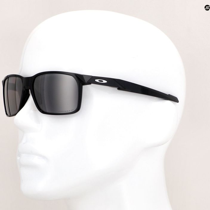 Oakley Portal X polished black/prizm black polarizační sluneční brýle 14