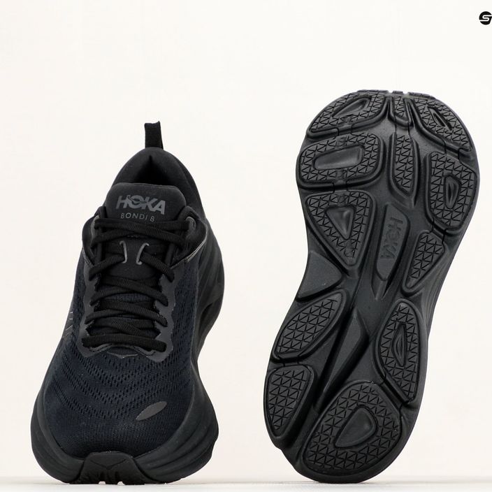 Pánské běžecké boty HOKA Bondi 8 black/black 13