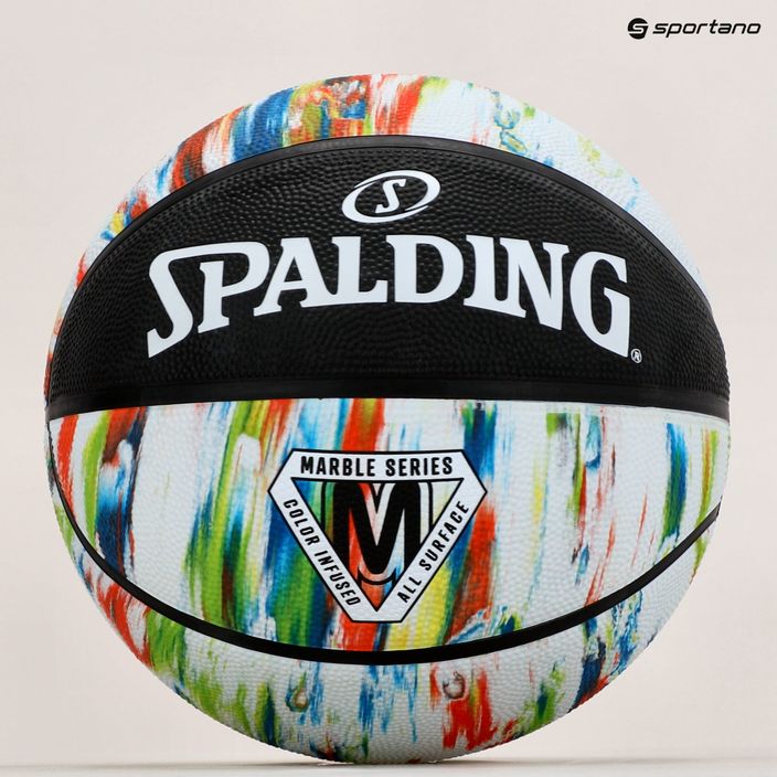 Spalding Marble barevný basketbalový míč 84404Z 5