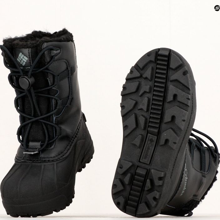 Columbia Bugaboot Celsius Dětské sněhové boty black/graphite 21