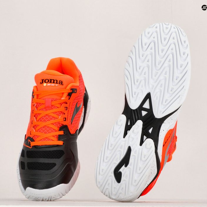 Pánská tenisová obuv Joma Set AC orange/black 17