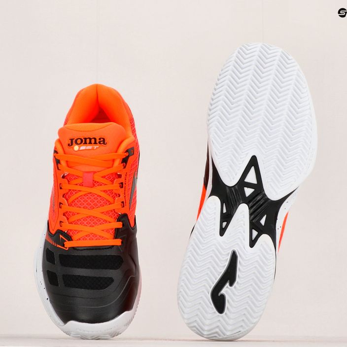 Pánská tenisová obuv Joma Set orange/black 17