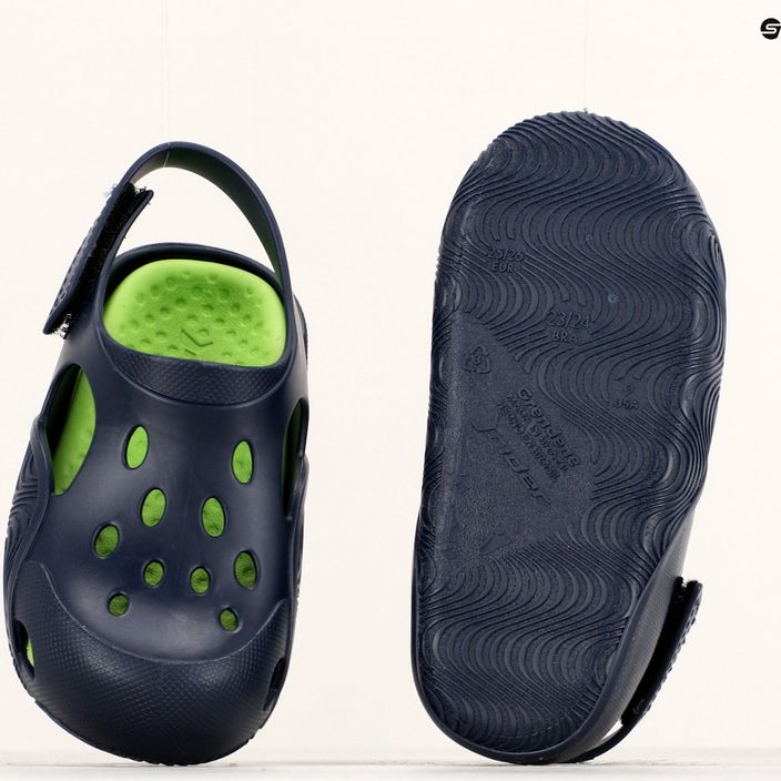 RIDER Comfy Baby modré/zelené sandály 14