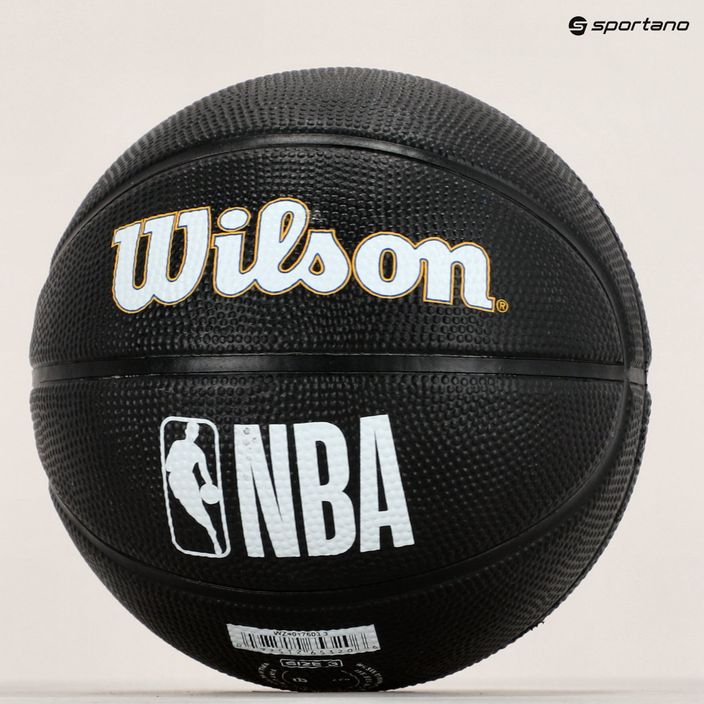 Wilson NBA Tribute Mini Golden State Warriors basketbal WZ4017608XB3 velikost 3 9