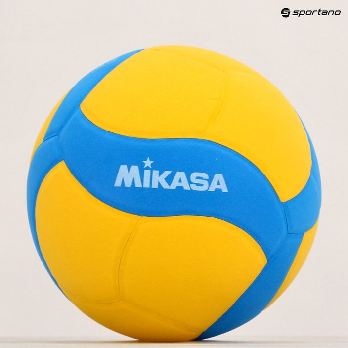 Volejbalový míč Mikasa žlutomodrý VS170W 7