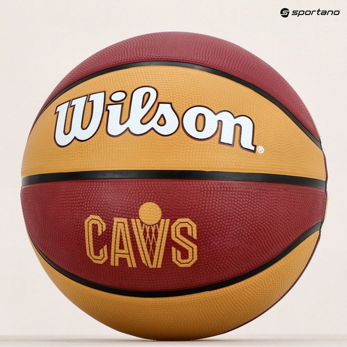 Wilson NBA Team Tribute Cleveland Cavaliers basketbal WZ4011601XB7 velikost 7 4
