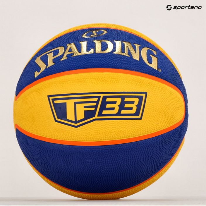 Spalding TF-33 Official basketbal žlutá 84352Z 5