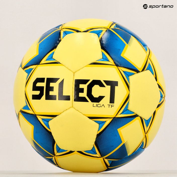 SELECT Liga TF 2020 Fotbalový míč žlutá/modrá 22643 5
