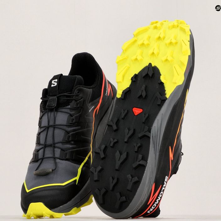 Pánské běžecké boty Salomon Thundercross black/quiet shade/fiery coral 16