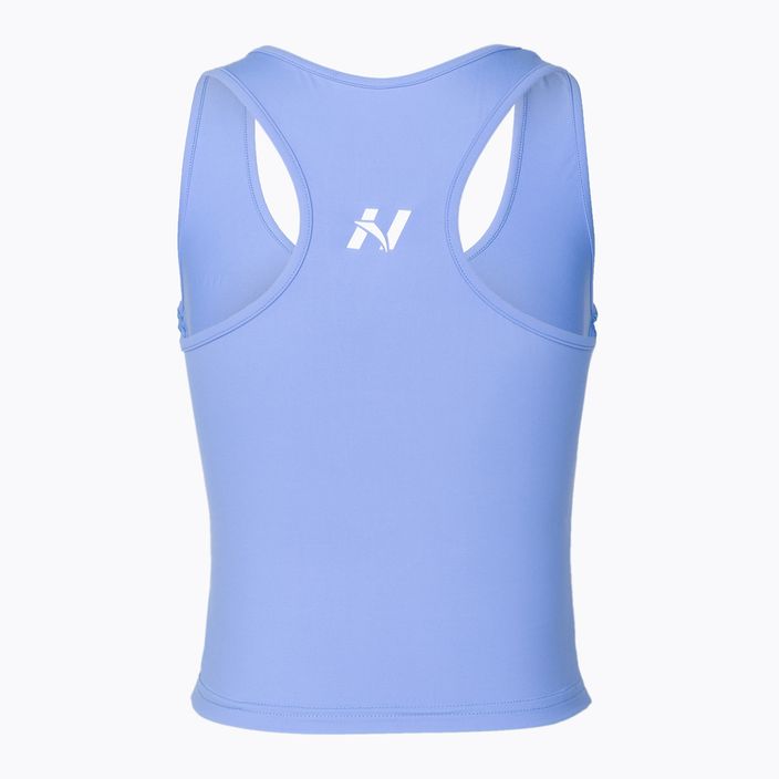 Dámské tréninkové tílko NEBBIA Sporty Slim Fit Crop modrý 4222420 2