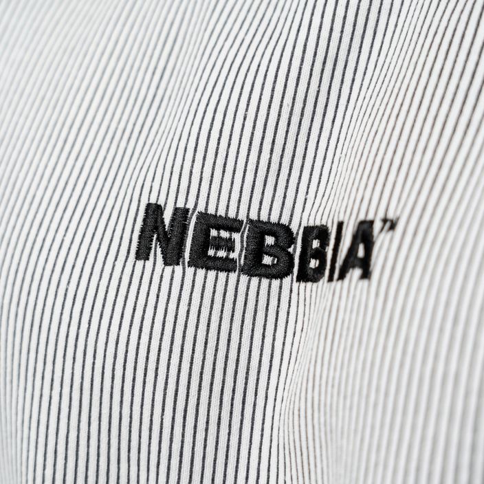 Pánská mikina  NEBBIA Signature light grey 5