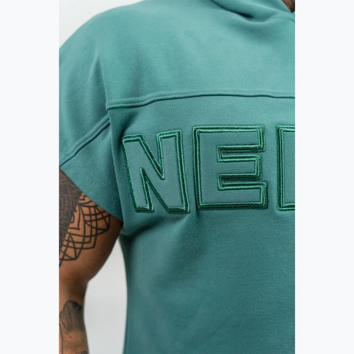 Pánský  top tričko  NEBBIA Real Champion green 4