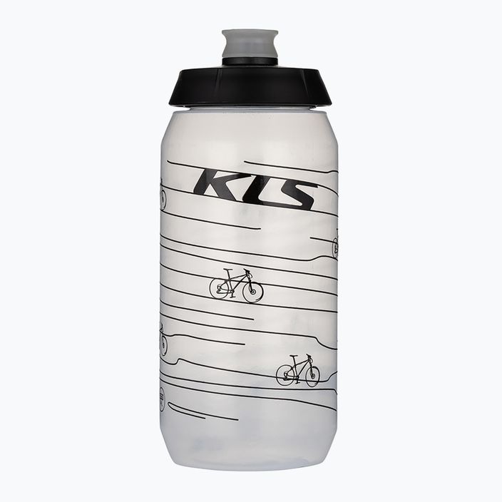 Cyklistická láhev Kellys Kolibri 550 ml transparent white