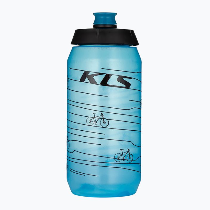 Cyklistická láhev Kellys Kolibri 550 ml transparent blue