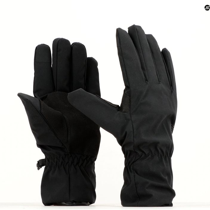 Trekingové rukavice Jack Wolfskin Highloft černé 9