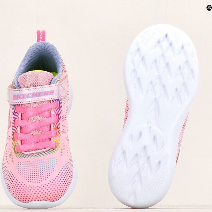 Dětská tréninková obuv SKECHERS Go Run 600 Shimmer Speeder light pink/multi 18