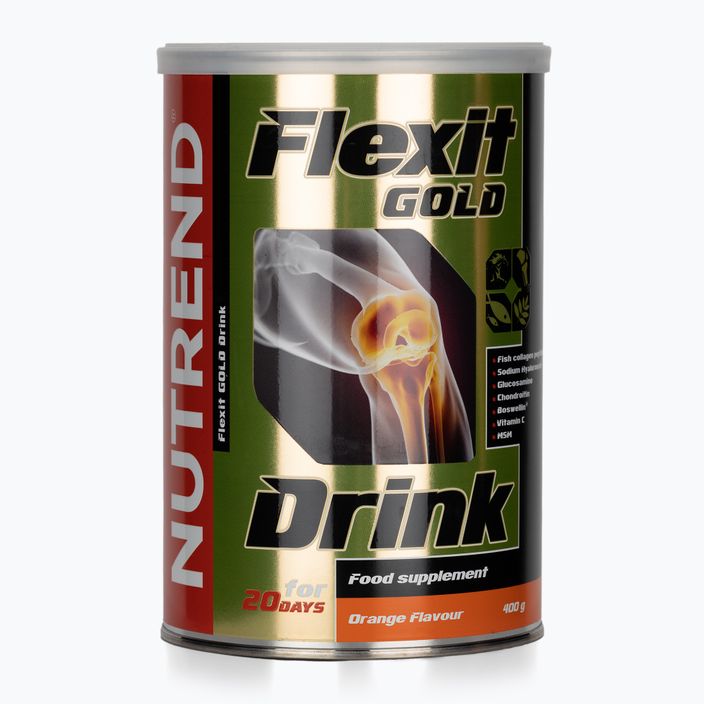 Flexit Drink Gold Nutrend 400g kloubní výživa pomeranč VS-068-400-PO