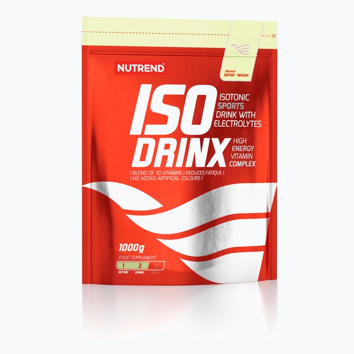 Isotonický nápoj Nutrend Isodrinx 1kg hořký citron VS-014-1000-BLE