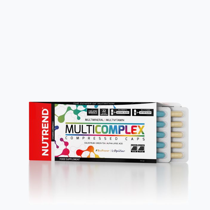 Multicomplex Compressed Nutrend komplex vitamínů 60 kapslí VR-089-60-XX