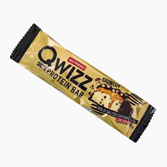 Proteinová tyčinka Nutrend Qwizz Protein Bar 60g slaný karamel VM-064-60-SKA