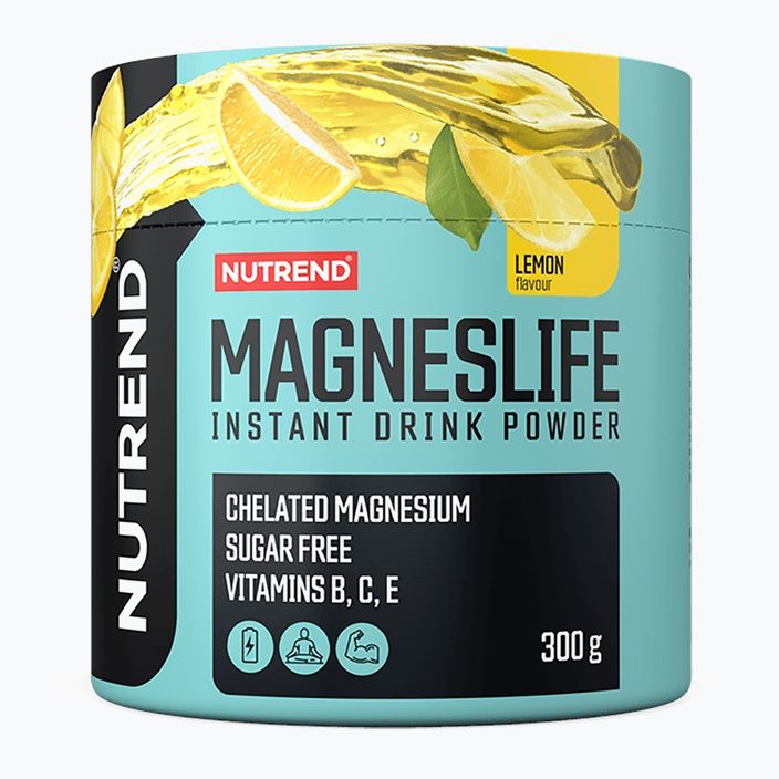 Hořčík Nutrend Magneslife Instantní nápoj v prášku 300 g citron VS-118-300-CI 4