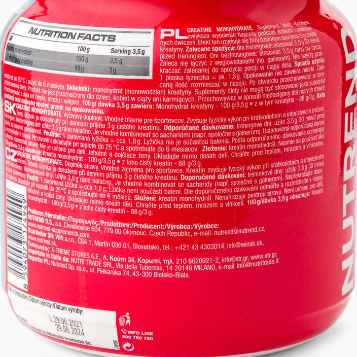 Monohydrate Nutrend Kreatin 300g VS-001-300-XX 3