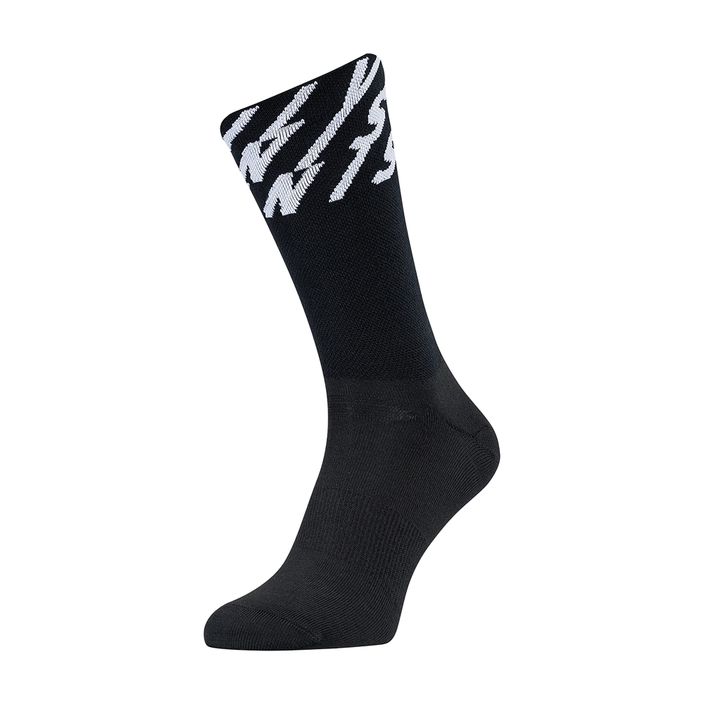 Cyklistické ponožky SILVINI Oglio černo-bílý 3120-UA1634/8013 2