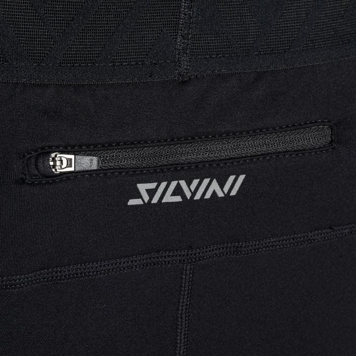 Pánské kalhoty na běžky SILVINI Rubenza černé 3221-MP1704/0811 6