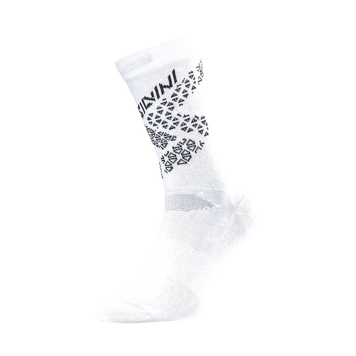 Cyklistické ponožky SILVINI Bardiga bílo-černá 3120-UA1642/1082 2