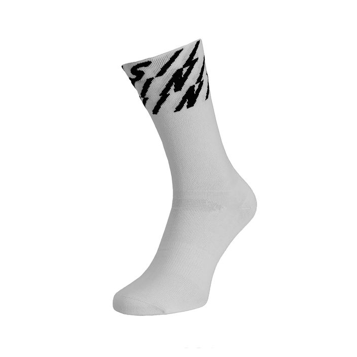 Cyklistické ponožky SILVINI Oglio bílo-černá 3120-UA1634/1083 2