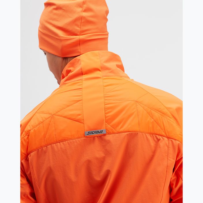 Pánská bunda na běžky SILVINI Corteno oranžová 3223-MJ2120/6060 4